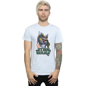 T-shirt Disney Boba Fett Fired Up