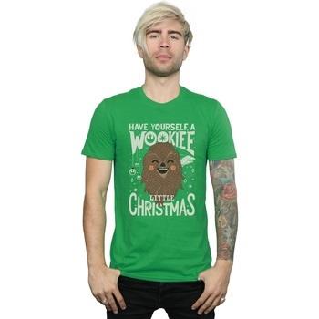 T-shirt Disney Wookiee Little Christmas