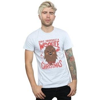 T-shirt Disney Wookiee Little Christmas