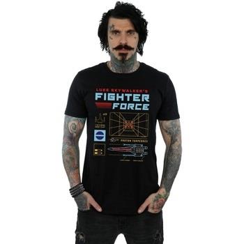 T-shirt Disney Luke Skywalker's Fighter Force