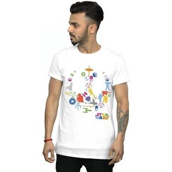 T-shirt Disney Silhouette Collage