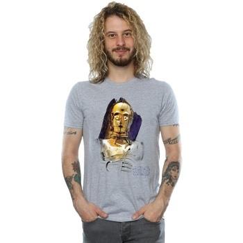 T-shirt Disney The Last Jedi C-3PO Brushed