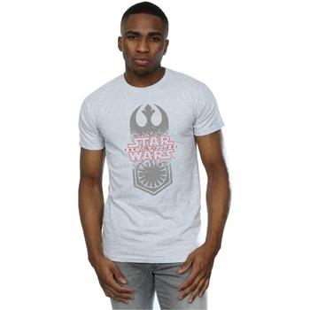 T-shirt Disney The Last Jedi Symbol Crash