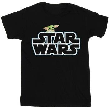 T-shirt Disney The Mandalorian The Child Logo