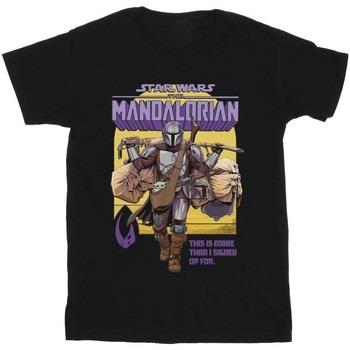 T-shirt Disney The Mandalorian More Than I Signed Up For