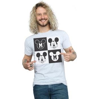 T-shirt Disney Mickey Mouse Smiling Squares