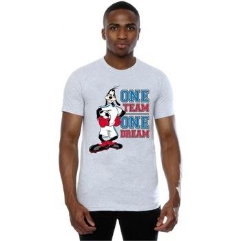 T-shirt Disney Goofy One Team One Dream