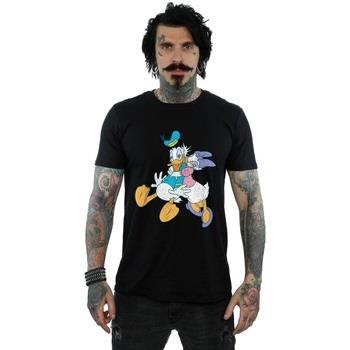 T-shirt Disney Donald And Daisy Duck Kiss