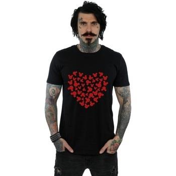 T-shirt Disney Mickey Mouse Heart Silhouette