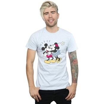 T-shirt Disney Mickey And Minnie Mouse Kiss