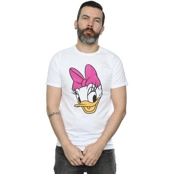 T-shirt Disney Daisy Duck Head Painted