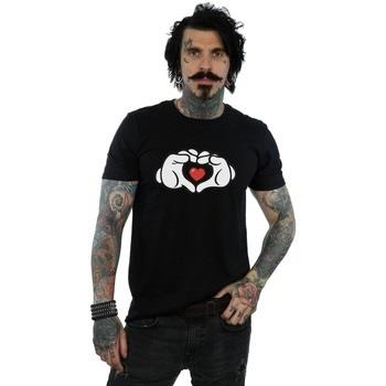 T-shirt Disney Mickey Mouse Heart Hands