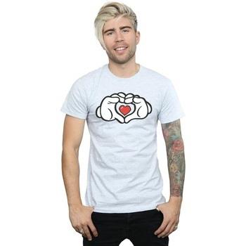 T-shirt Disney Mickey Mouse Heart Hands