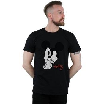 T-shirt Disney Mickey Mouse Distressed Ponder