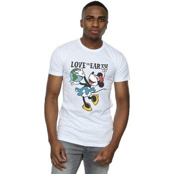 T-shirt Disney Mickey Mouse Love The Earth