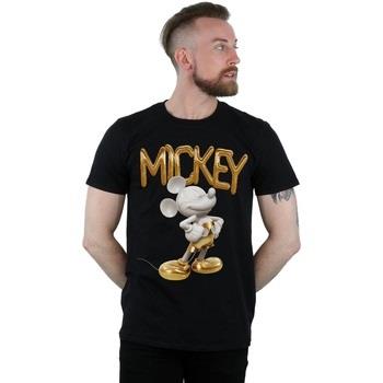 T-shirt Disney Mickey Mouse Gold Statue