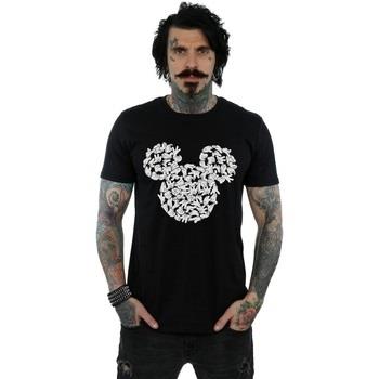 T-shirt Disney Mickey Mouse Head Of Hands