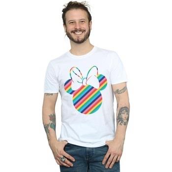 T-shirt Disney Minnie Mouse Rainbow Face