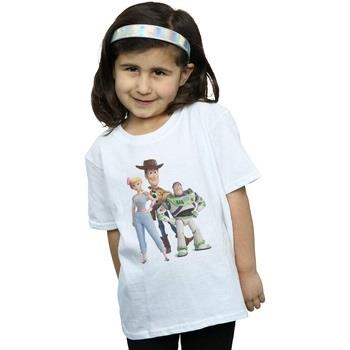 T-shirt enfant Disney Toy Story 4 Woody Buzz and Bo Peep
