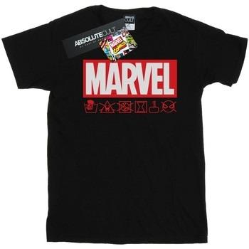 T-shirt Marvel Wash Care