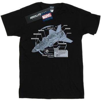 T-shirt Marvel The Avengers Quinjet Breakdown