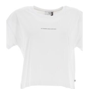 T-shirt enfant Le Temps des Cerises Vinagi white mc tee girl