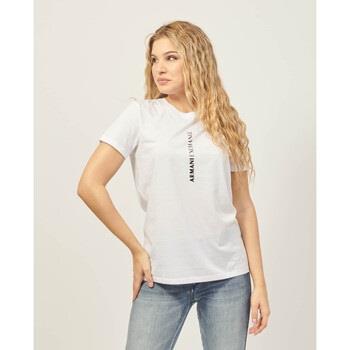 T-shirt EAX T-shirt coupe slim en coton Pima avec logo