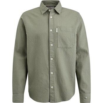 Chemise Cast Iron Surchemise Vert Texture en Gaufre