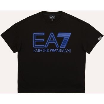 T-shirt enfant Emporio Armani EA7 T-shirt enfant Logo Series Boy en co...