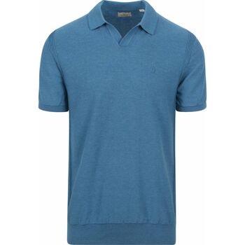 T-shirt Dstrezzed Polo Riva Mercury Bleu