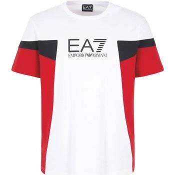 T-shirt Ea7 Emporio Armani T-shirt EA7 3DPT10 PJ02Z Uomo Bianco