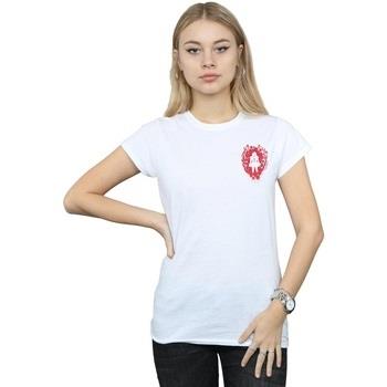 T-shirt It Chapter 2 Balloon Heart Breast Print