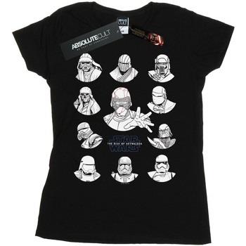 T-shirt Star Wars: The Rise Of Skywalker First Order Character Line Up...