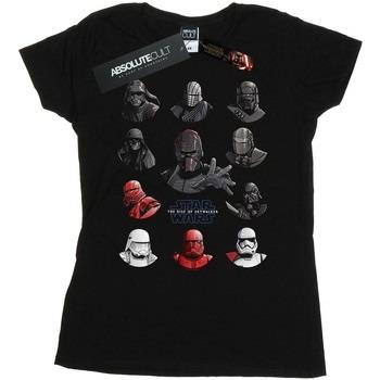 T-shirt Star Wars: The Rise Of Skywalker First Order Character Line Up