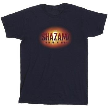 T-shirt enfant Dc Comics Shazam Fury Of The Gods 3D Logo Flare