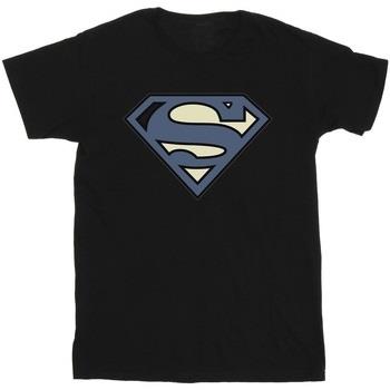 T-shirt enfant Dc Comics Superman Indigo Blue Logo