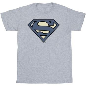 T-shirt enfant Dc Comics Superman Indigo Blue Logo