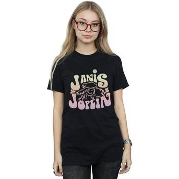 T-shirt Janis Joplin Pastel Logo