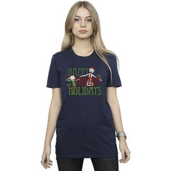 T-shirt Rick And Morty Happy Human Holidays