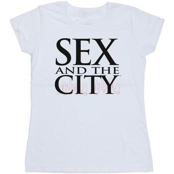 T-shirt Sex And The City Logo Skyline