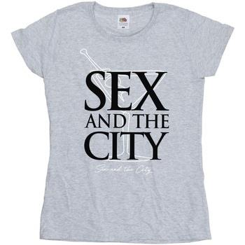 T-shirt Sex And The City Martini Logo
