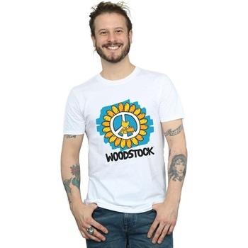 T-shirt Woodstock Flower Peace