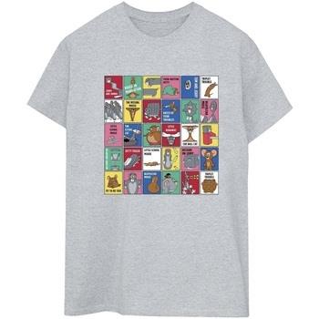 T-shirt Dessins Animés Grid Squares