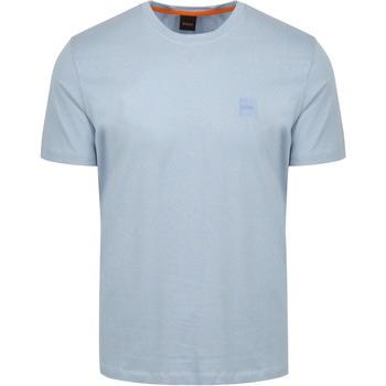 T-shirt BOSS T-shirt Tales Bleu clair