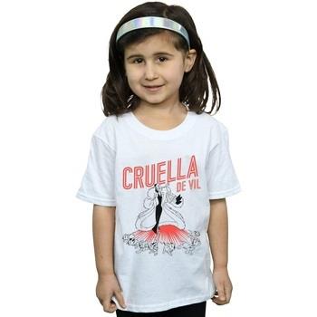 T-shirt enfant Disney Cruella De Vil Dalmatians