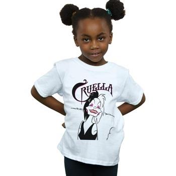 T-shirt enfant Disney Cruella De Vil Evil Smile