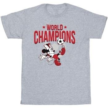 T-shirt Disney Minnie Mouse World Champions