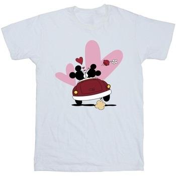 T-shirt Disney Mickey Mouse Car Print