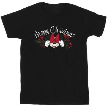 T-shirt Disney Minnie Mouse Christmas Holly