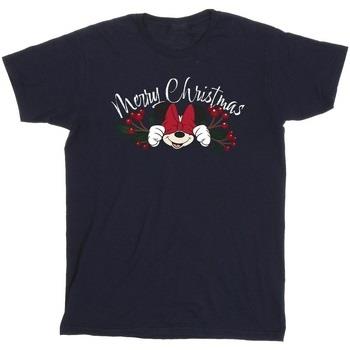 T-shirt Disney Minnie Mouse Christmas Holly